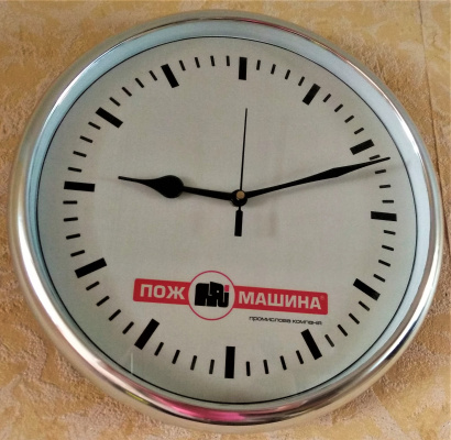 Часы изготовление с логотипом