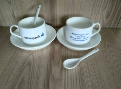 Чашки кофейные с логотипом для ресторанов