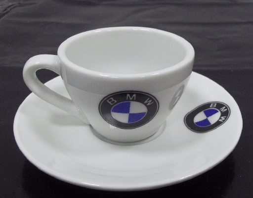 Кофейные чашки с логотипом деколь