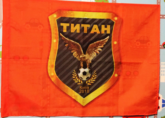 Флаг с гербом Титан