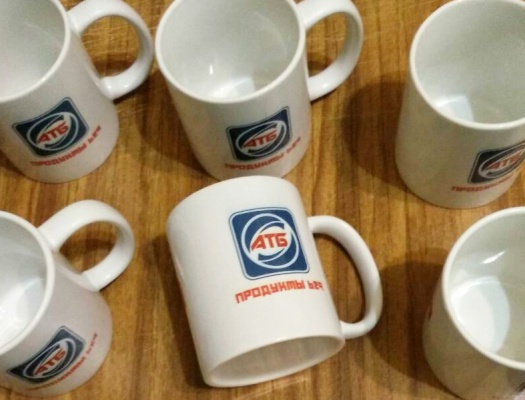 Чашки с логотипом АТБ