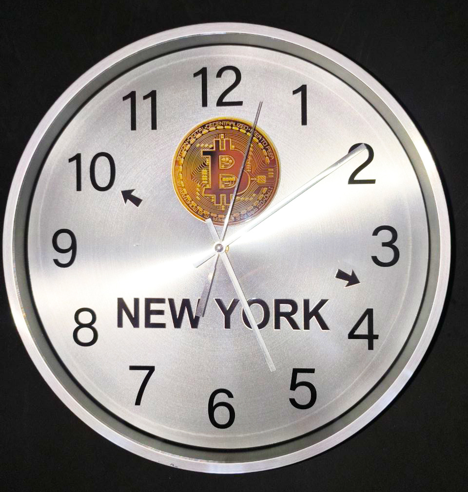 Веселые часы с логотипом)