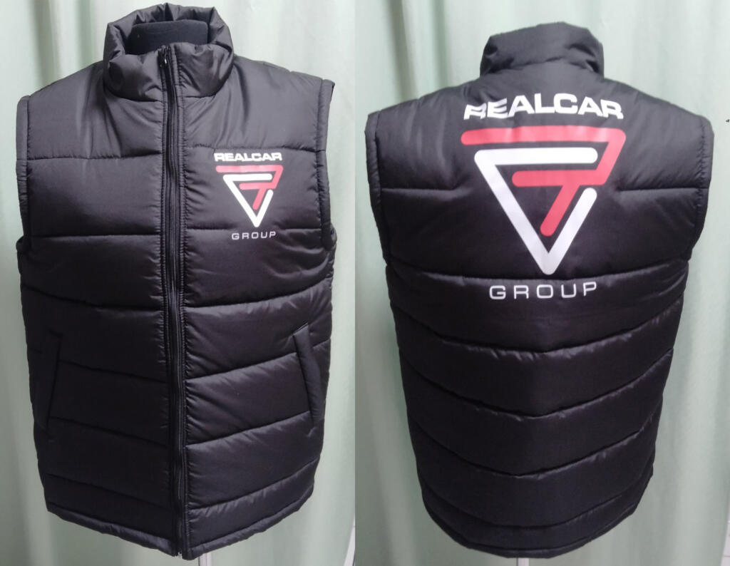 зимові жилети з логотипом