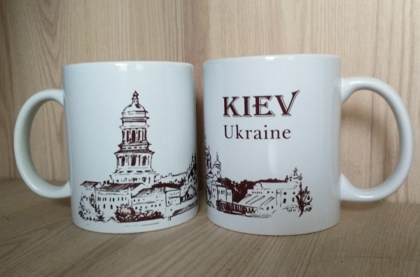 Чашка с панорамой Киева