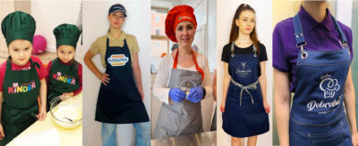 Фартуки с логотипом, пошив передников