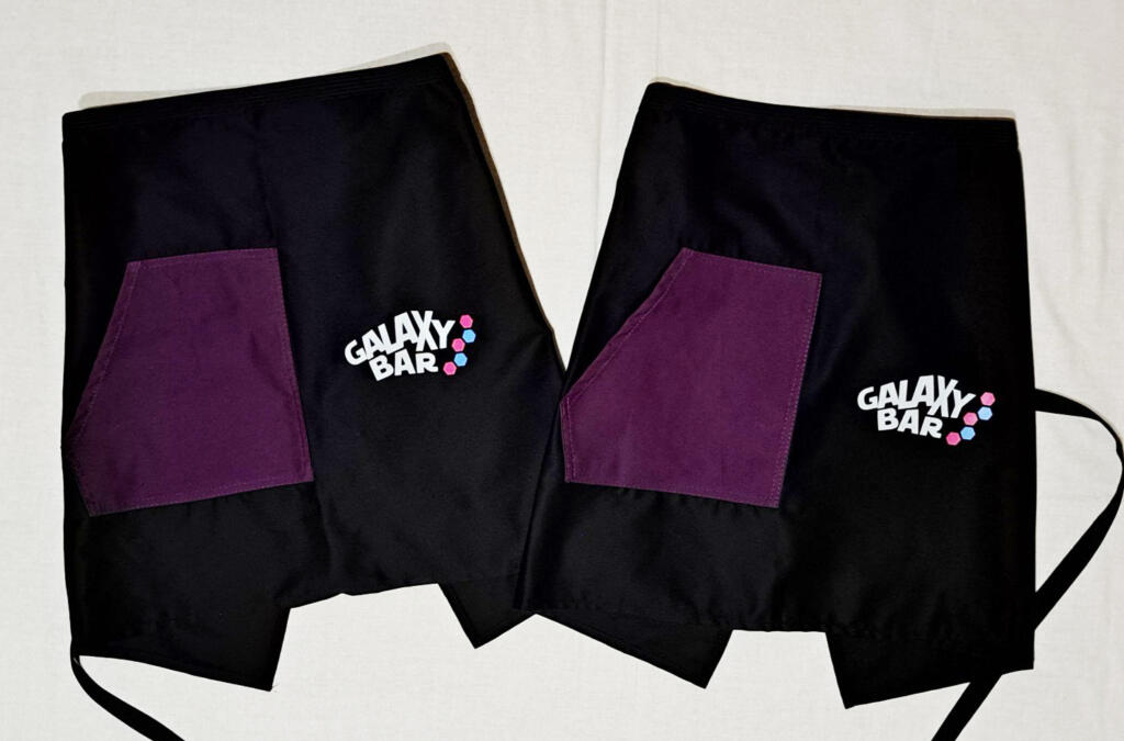 Короткий фартух для бармена