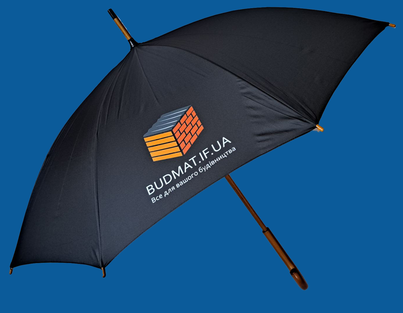 Трость зонт с логотипом