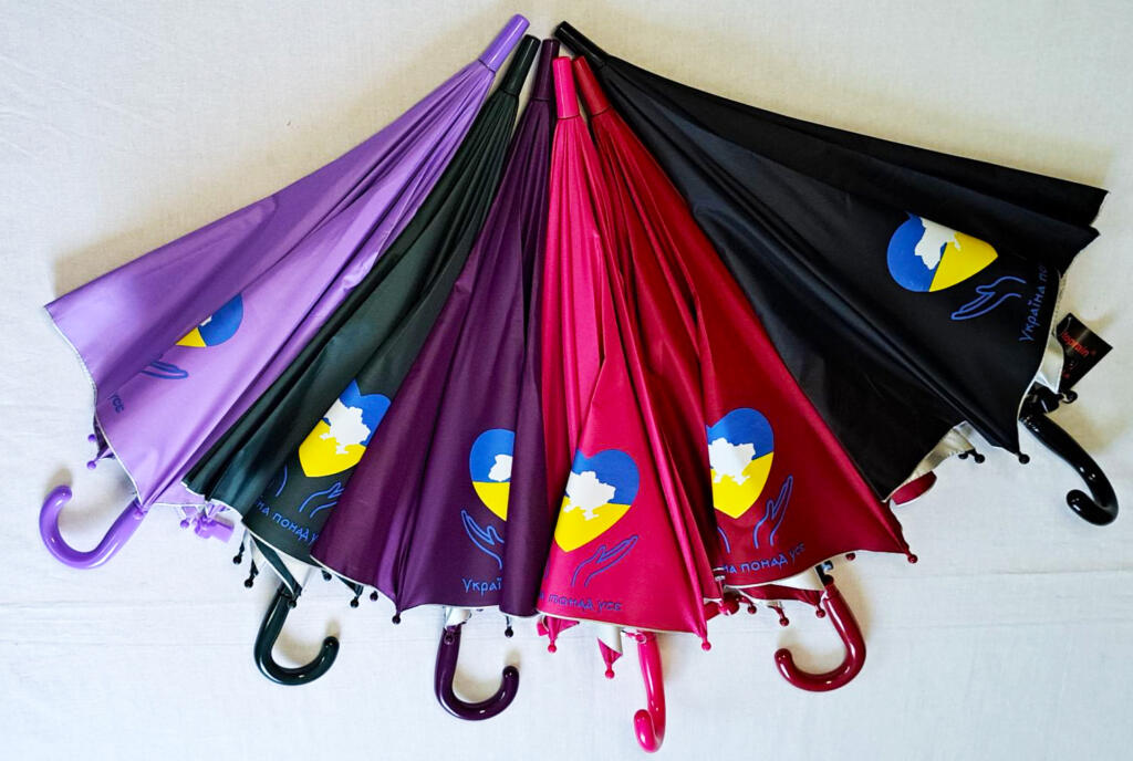 Дитяча парасоля з логотипом