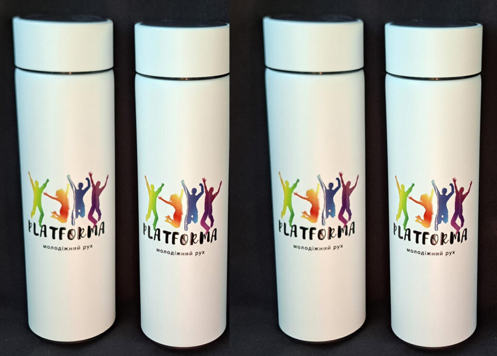 Термос із принтом