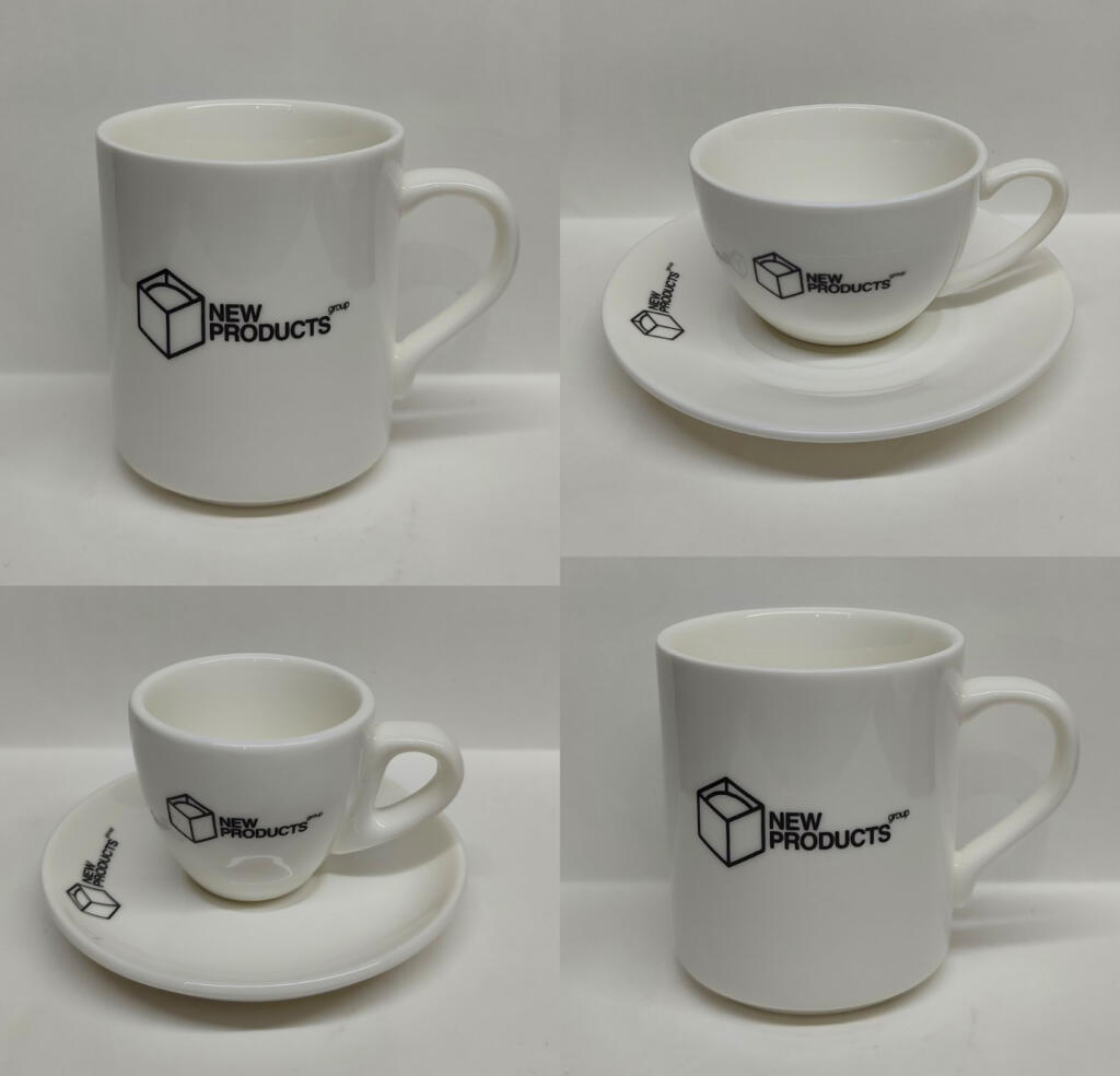 Чашки для чаю та кави з логотипом
