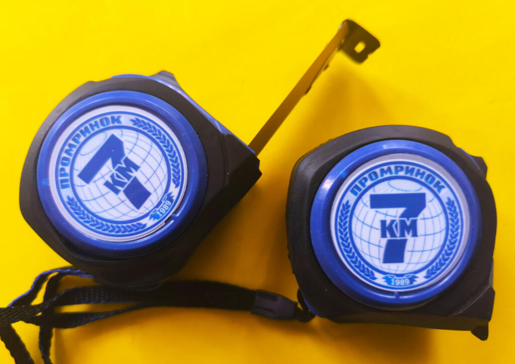 Рулетка с логотипом