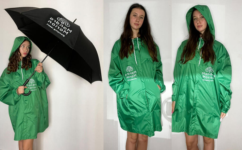 Дощовики з логотипом