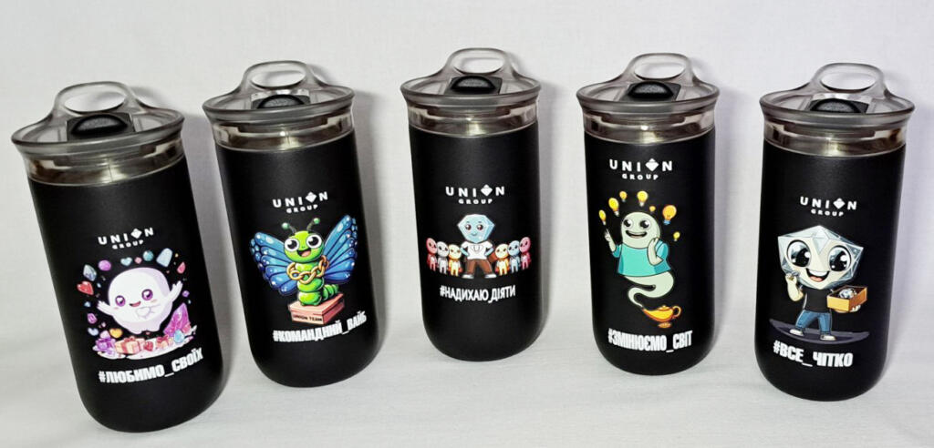 Термокружка з принтом