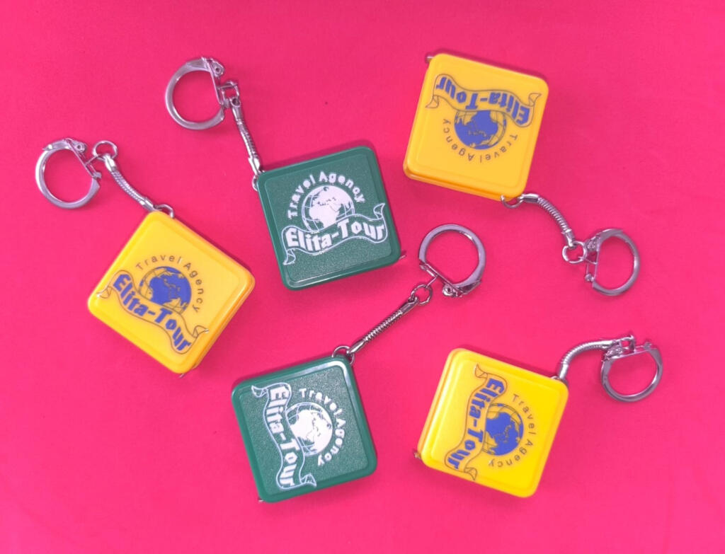 Брелок рулетка з логотипом