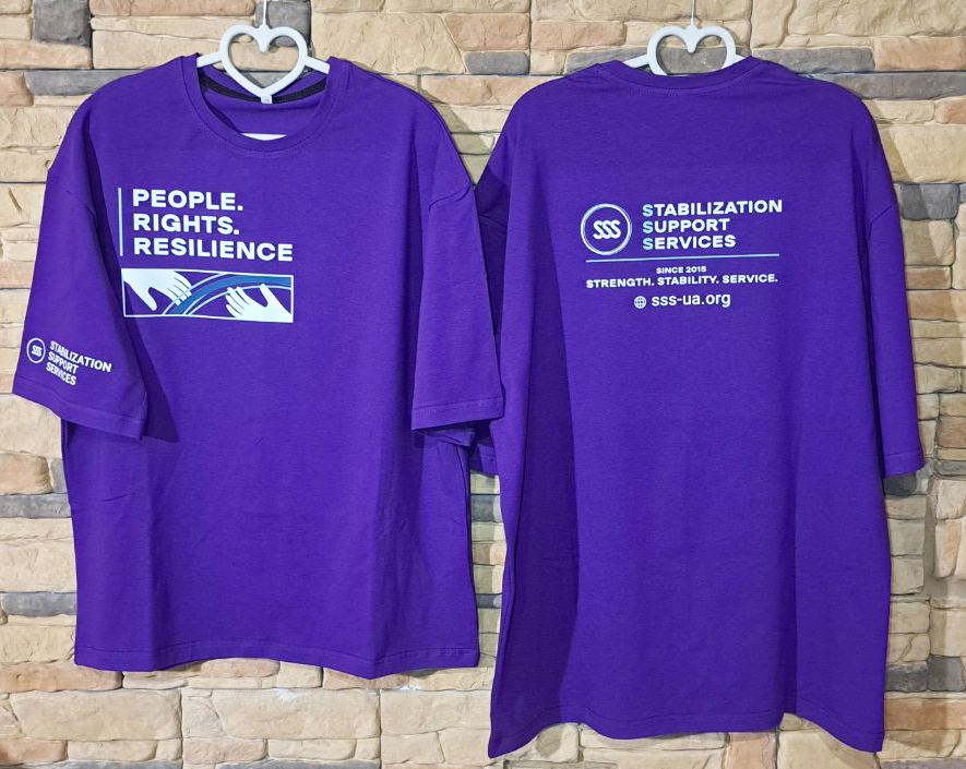 Оверсайз футболки фіолетові