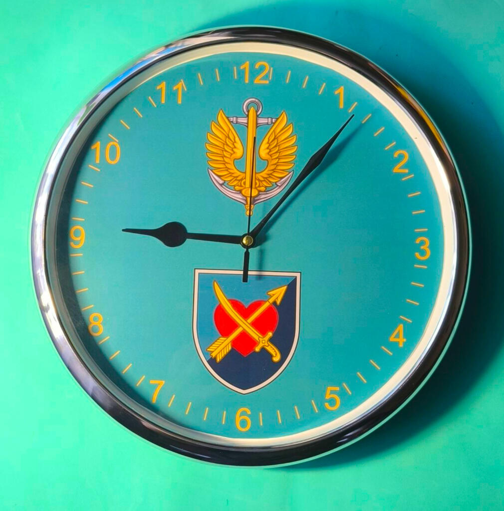 Часы настенные с гербом Морской пехоты