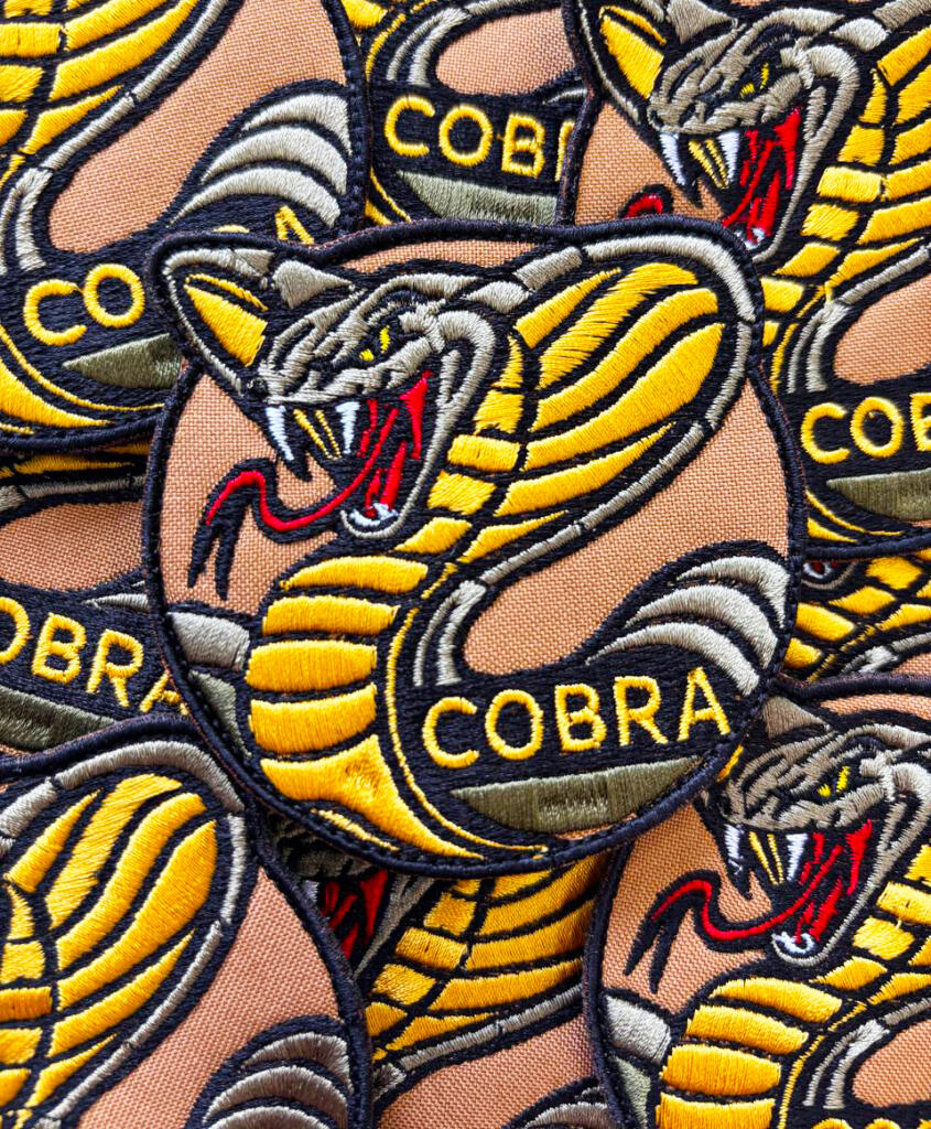 Вишивка шевронів Кобра