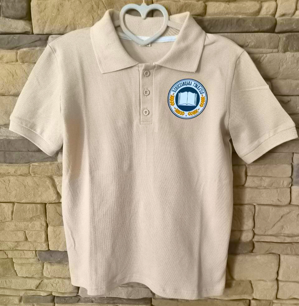 Дитячі поло з логотипом пошиття