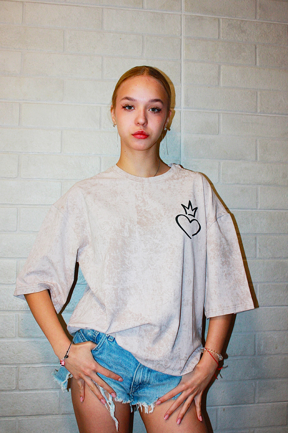 Футболки оверсайз с принтами