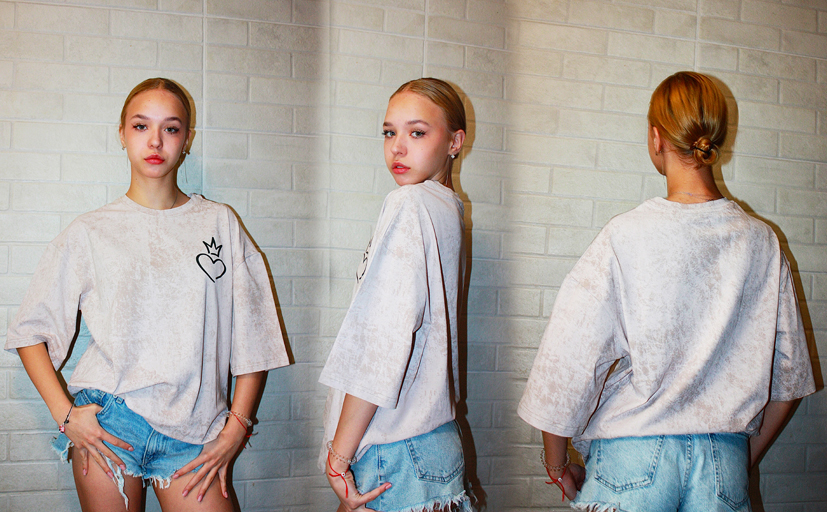 Футболка оверсайз варенка