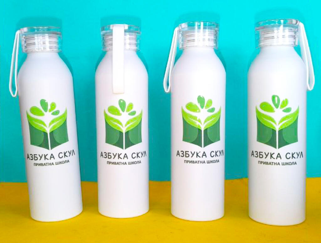 Металлические бутылки с логотипом