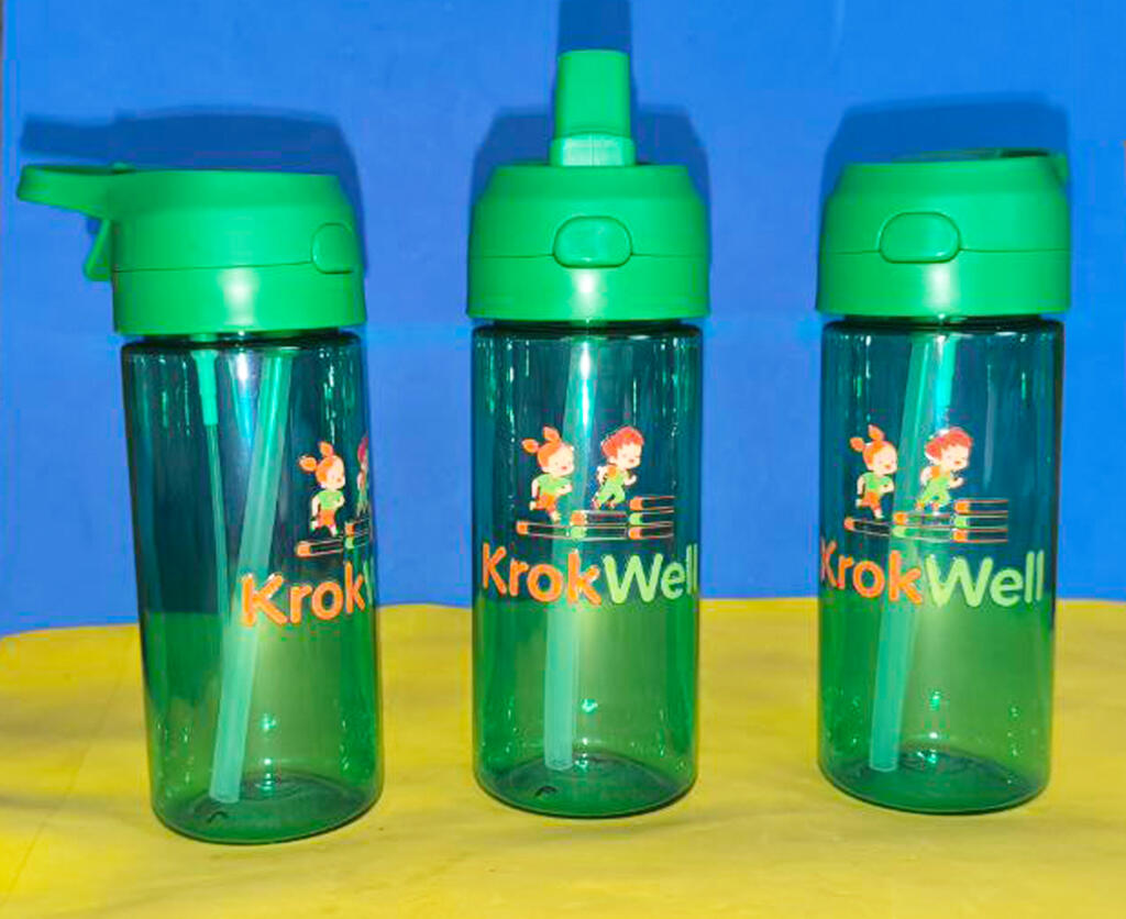 Печать на бутылках с трубочками