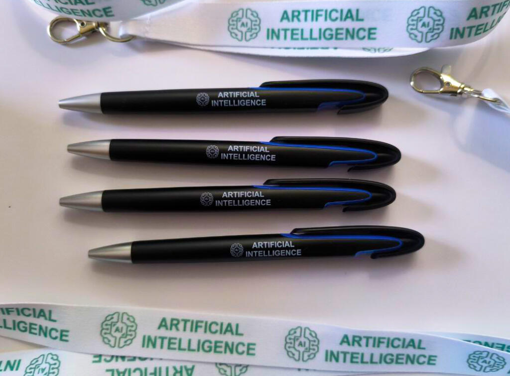 Брендирование ручек и лент для бейджей