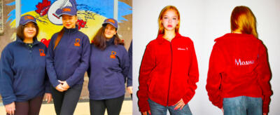 Флисовые кофты с логотипом