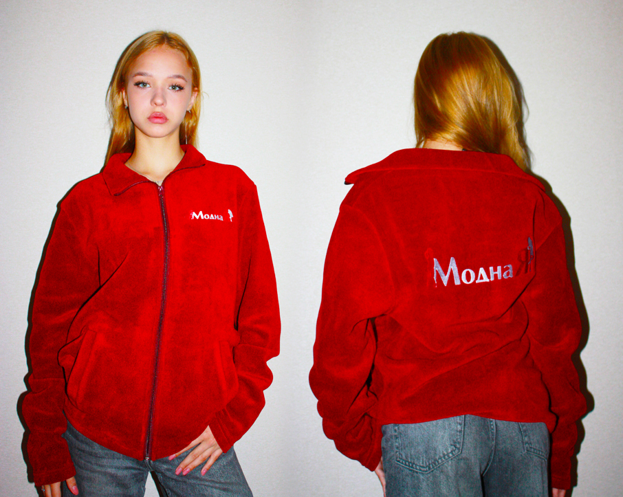 Флісові кофти з вишивкою