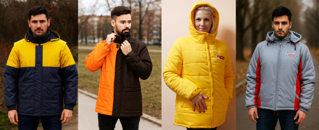 Куртки з логотипом