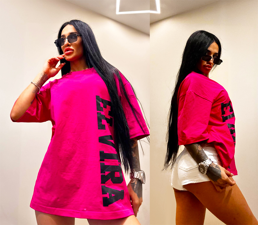 Кольорові футболки оверсайз оптом