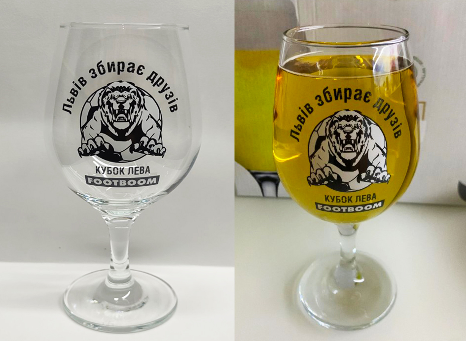 Пивной бокал на ножке