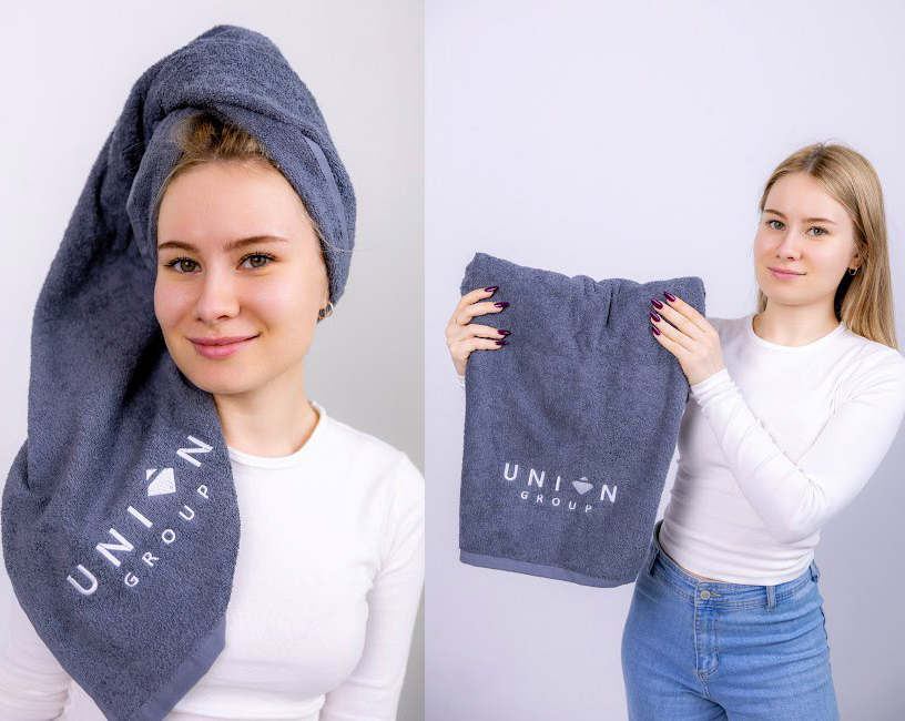 Брендовані рушники з логотипом