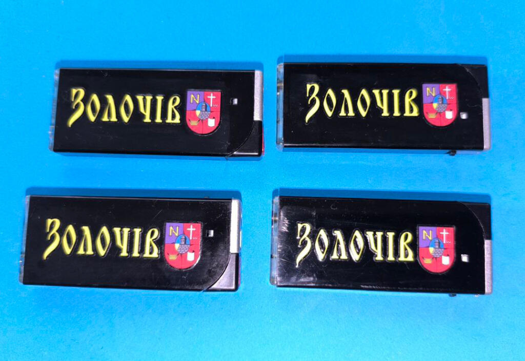 Зажигалка турбо с логотипом