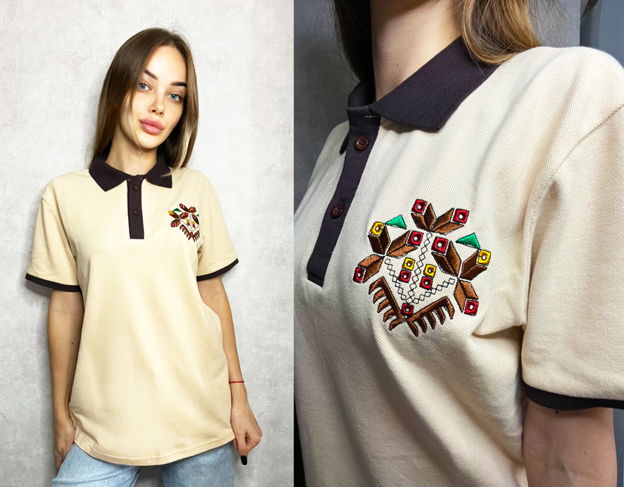 Пошиття поло з вишивкою на замовлення