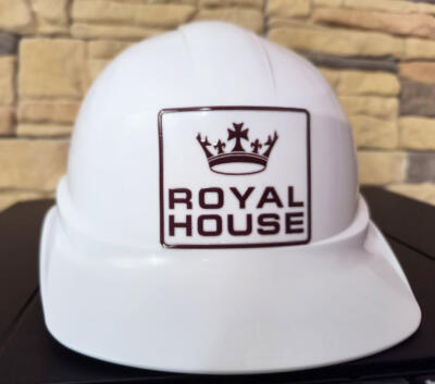 Строительные каски с эмблемой