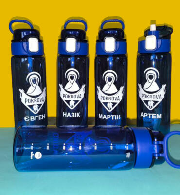 Бутылки с трубочкой на заказ