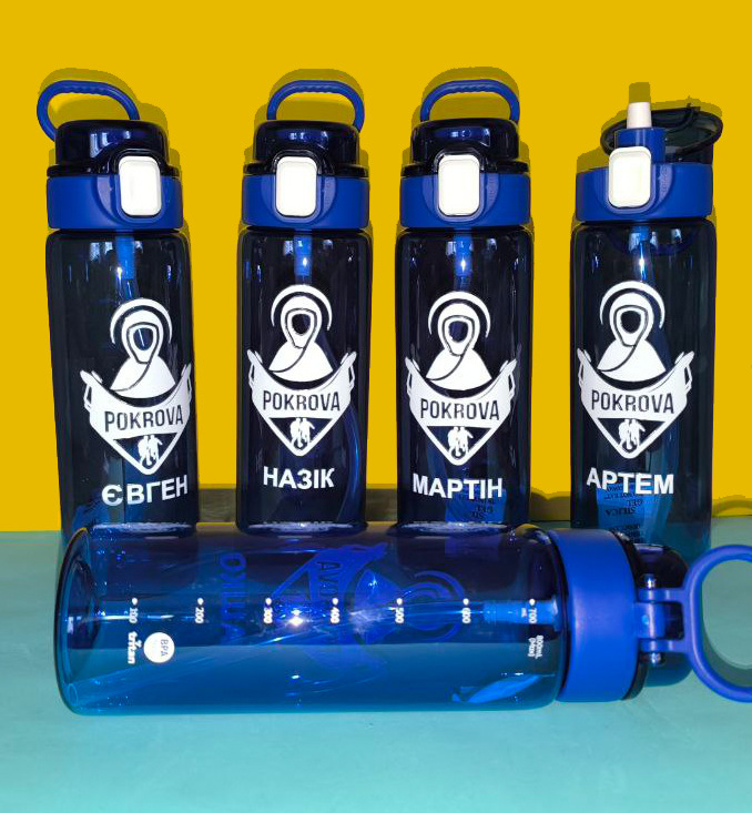 Бутылки с трубочкой на заказ