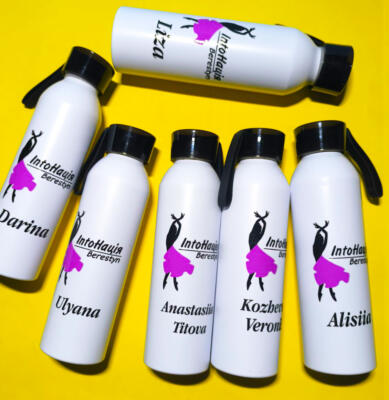 Именные бутылки металлические