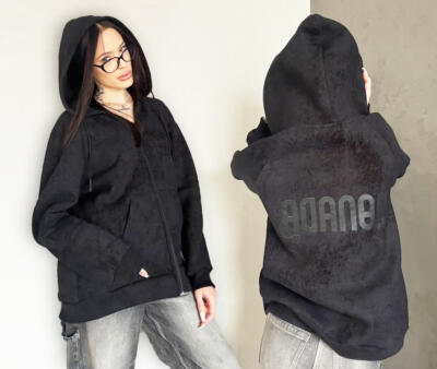 Худі з вареної тканини з ефектом stone wash