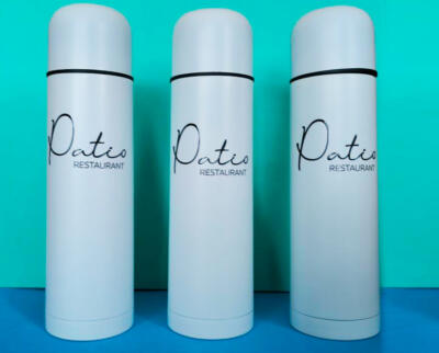 Белые термосы 750 мл