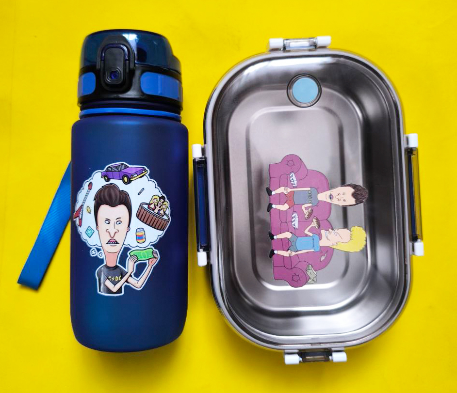 Печать на ланчбоксах и бутылках