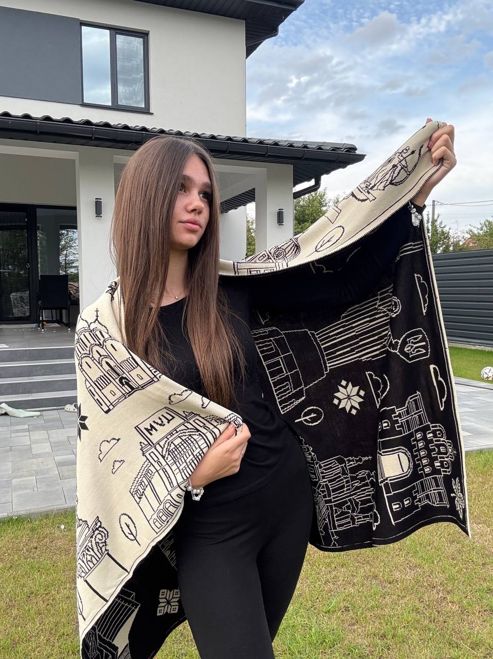 Виготовлення пледів з логотипом