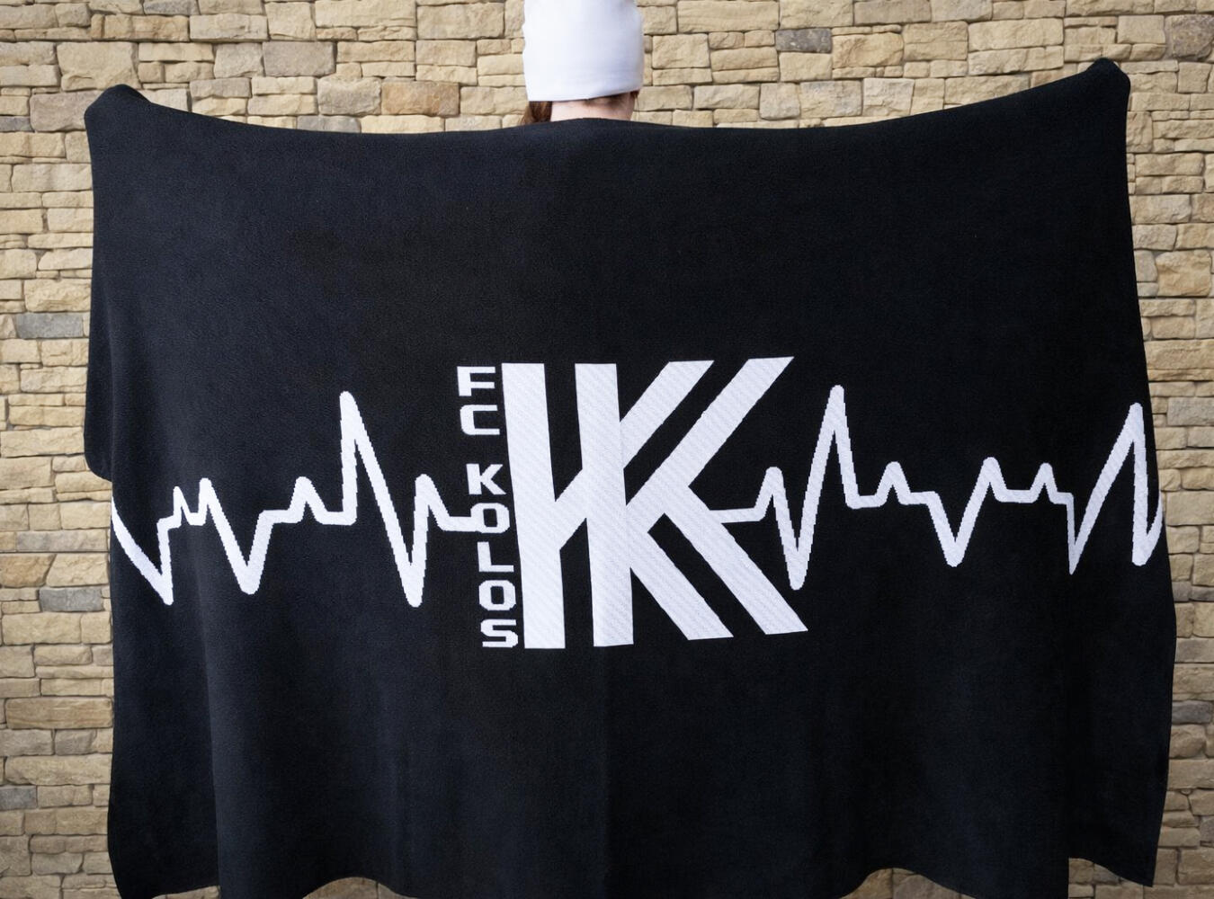 Великі пледи з логотипом