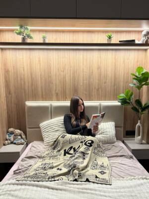 Брендирование пледов логотипом