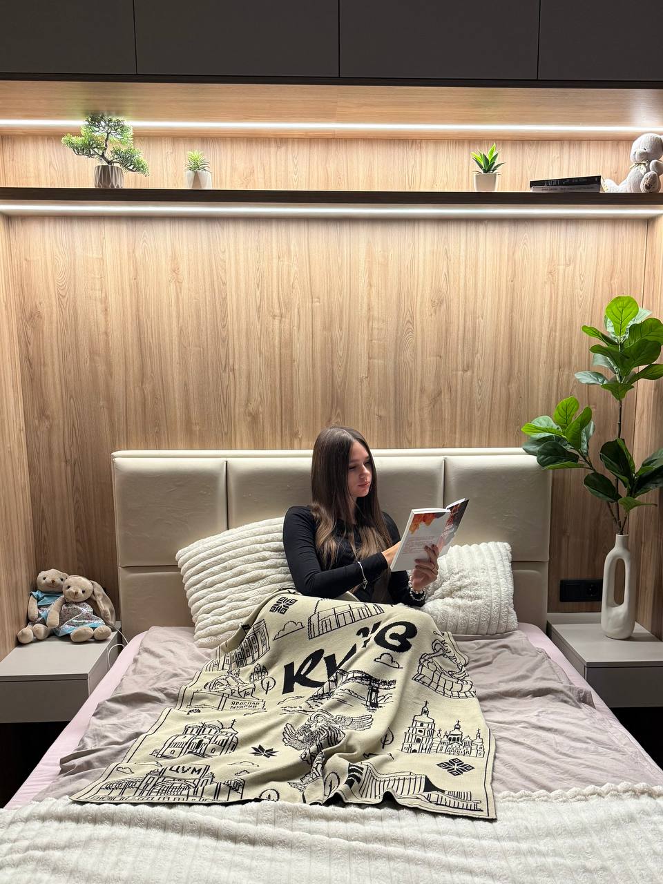 Брендирование пледов логотипом